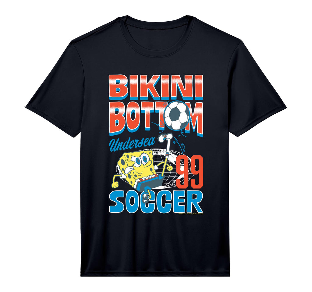 Spongebob Bikini Bottom Soccer 99 T-Shirt - Novelty Apparel Unisex - T-Shirt, Sweatshirt, Hoodie