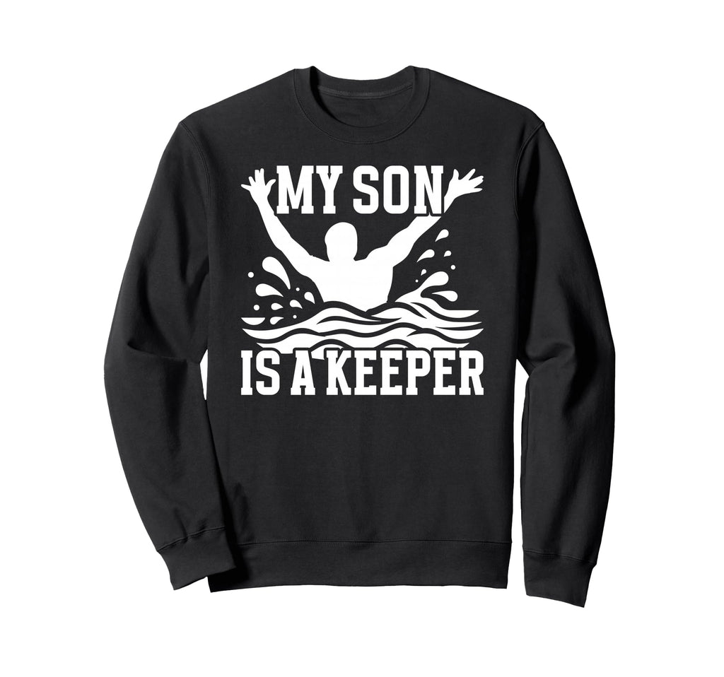 Proud Water Polo Keeper Mom Water Sweatshirt - Minimalist Print Men Women - T-Shirt, Sweatshirt, Hoodie