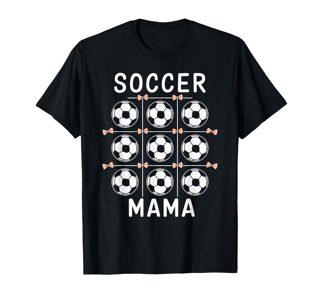 Soccer Mama Coquette Bow Soccer Mom T-Shirt - Novelty Apparel for Adults - T-Shirt, Sweatshirt, Hoodie
