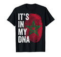Its My Dna Moroccan Flag Morocco T-Shirt - Aesthetic Graphic Men Women - T-Shirt, Sweatshirt, Hoodie