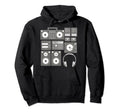 Funny Old School Hip Hop Rapper Beat Hoodie - Fun Novelty Design Unisex - T-Shirt, Sweatshirt, Hoodie