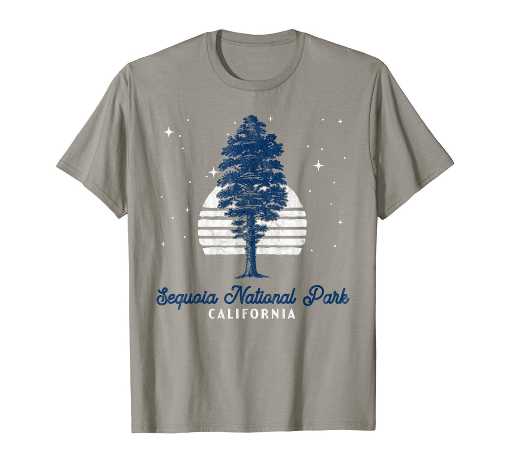 Sequoia National Park Night 80S T-Shirt - Minimalist Print Unisex - T-Shirt, Sweatshirt, Hoodie