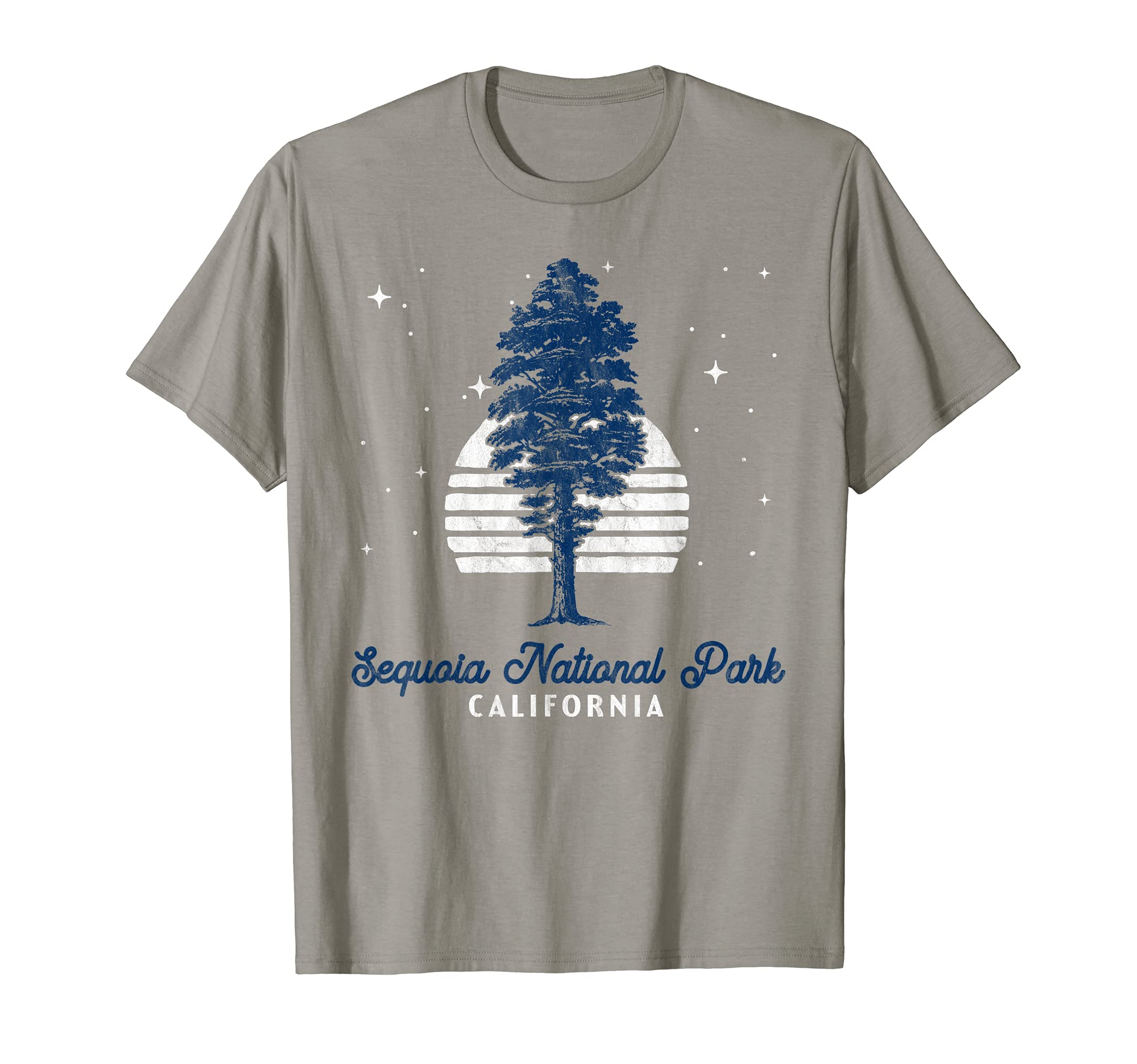 Sequoia National Park Night 80S T-Shirt - Minimalist Print Unisex - T-Shirt, Sweatshirt, Hoodie