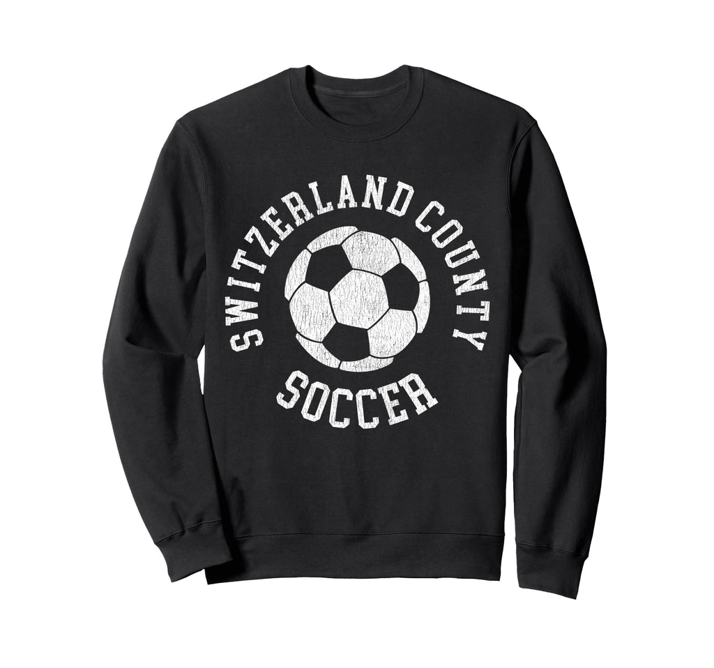 Switzerland County Soccer Sweatshirt - Fun Novelty Design Men Women - T-Shirt, Sweatshirt, Hoodie