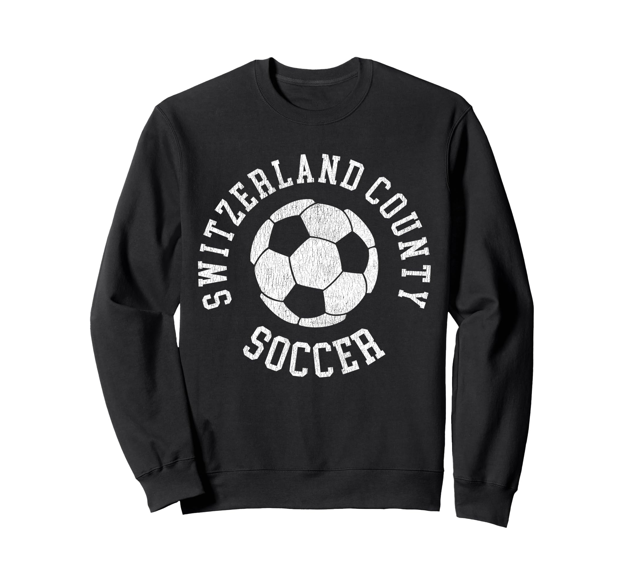 Switzerland County Soccer Sweatshirt - Fun Novelty Design Men Women - T-Shirt, Sweatshirt, Hoodie