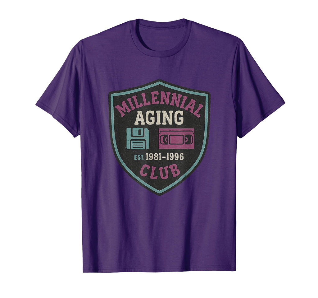 Nostalgia Millennials Funny Aging T-Shirt - Aesthetic Graphic Unisex - T-Shirt, Sweatshirt, Hoodie