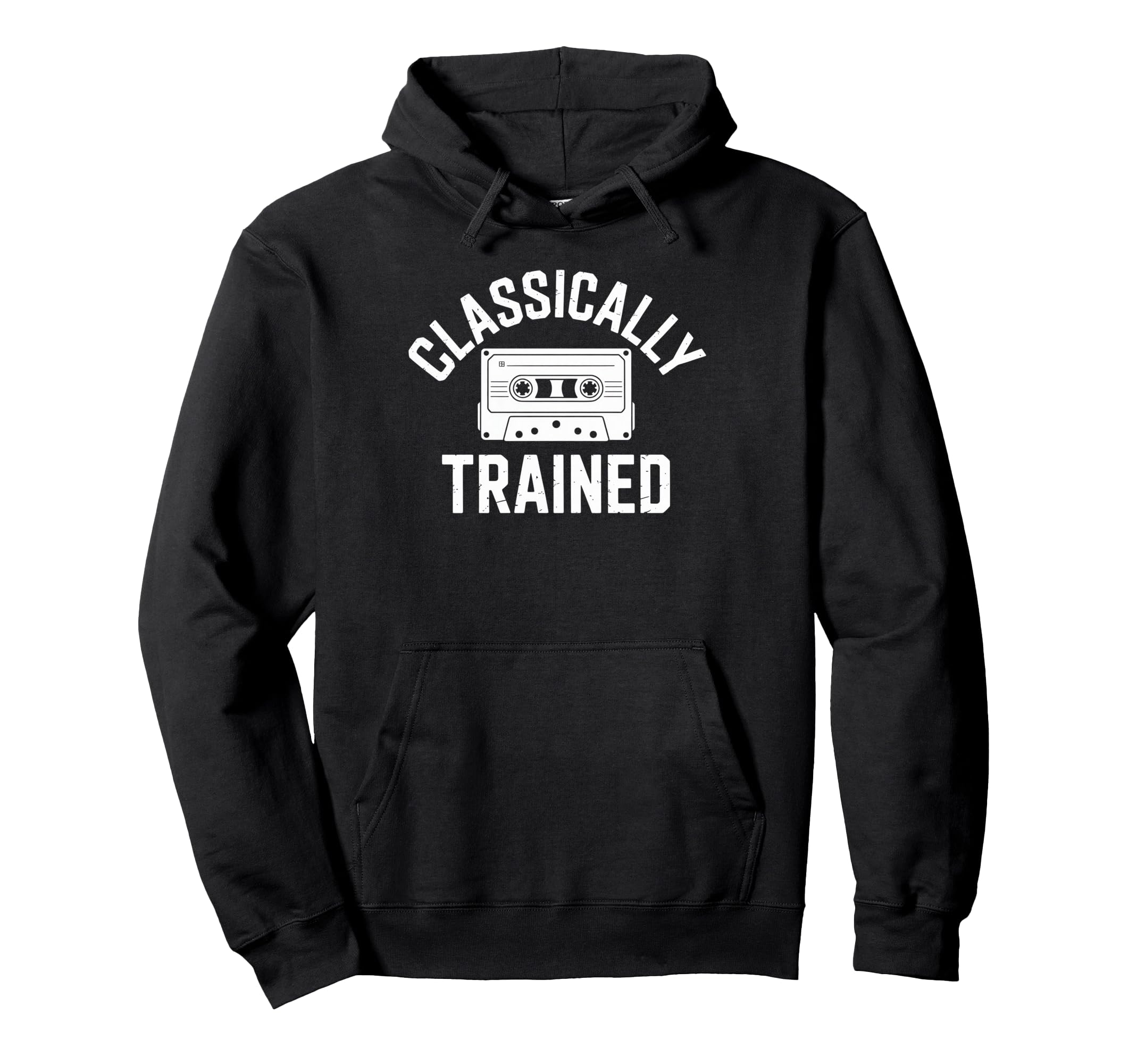 Classically Trained Cassette Tape 80S Hoodie - Custom Art Print Men Women - T-Shirt, Sweatshirt, Hoodie