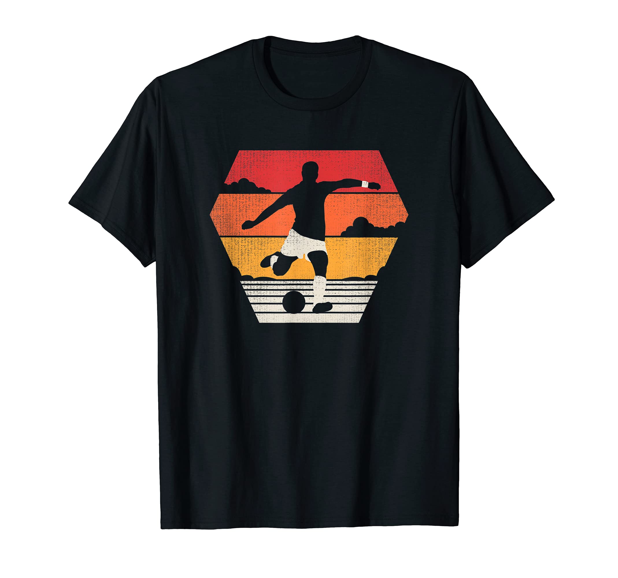 Soccer 70S 80S Player Gift T-Shirt - Minimalist Print Men Women - T-Shirt, Sweatshirt, Hoodie