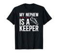 My Nephew Is Soccer Keeper Uncle T-Shirt - Novelty Apparel for Adults - T-Shirt, Sweatshirt, Hoodie