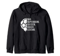 Dad Superhero Soccer Coach Legend Gift Hoodie - Unique Graphic for Adults - T-Shirt, Sweatshirt, Hoodie