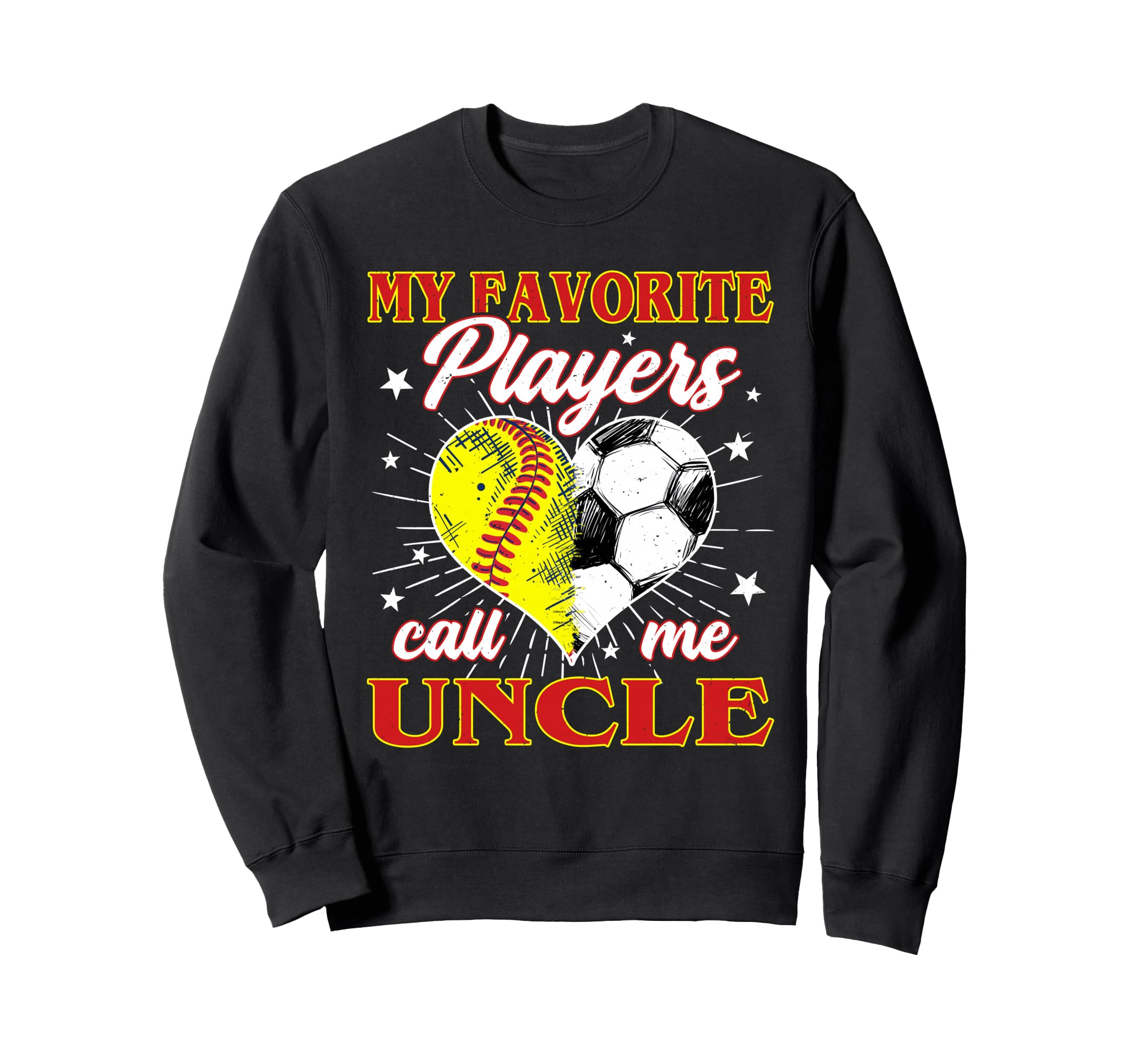 My Favorite Softball Soccer Players Sweatshirt - Trendy Graphic Men Women - T-Shirt, Sweatshirt, Hoodie