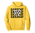 Soccer Lover Coquette Bow Game Day Hoodie - Streetwear Style for Adults - T-Shirt, Sweatshirt, Hoodie