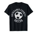 Outagamie County Soccer Distressed 90S T-Shirt - Custom Art Print Men Women - T-Shirt, Sweatshirt, Hoodie