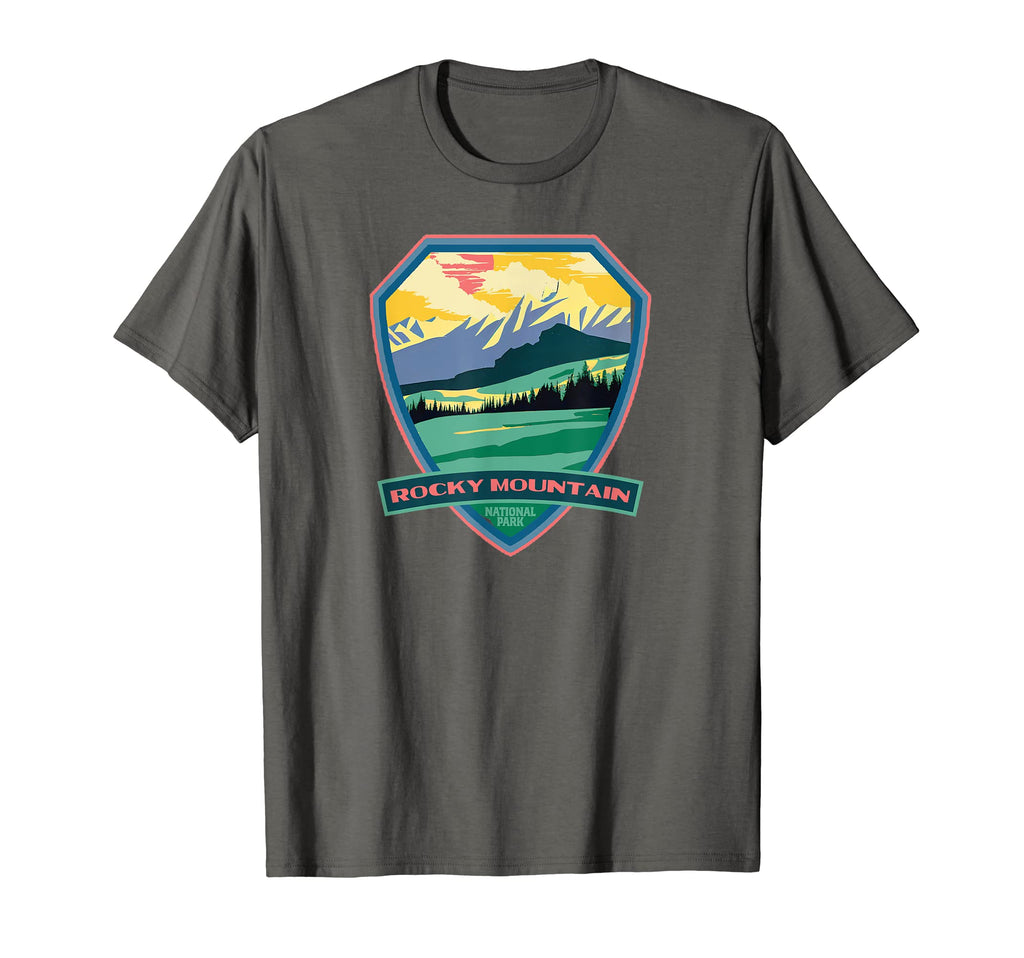 Rocky Mountain National Park Wpa T-Shirt - Aesthetic Graphic for Adults - T-Shirt, Sweatshirt, Hoodie