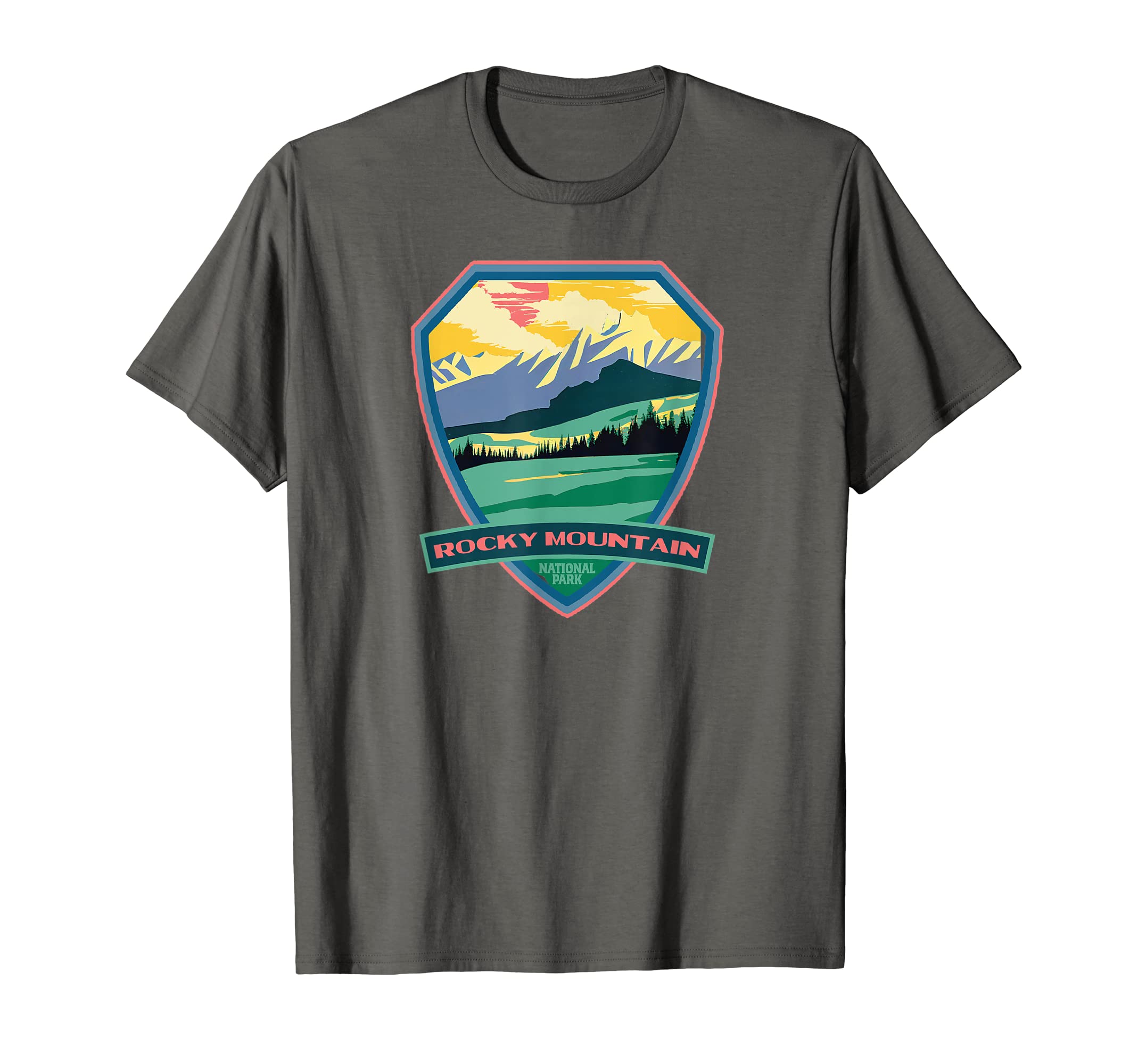 Rocky Mountain National Park Wpa T-Shirt - Aesthetic Graphic for Adults - T-Shirt, Sweatshirt, Hoodie