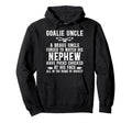 Hockey Goalie Uncle Hockey Keeper Uncle Hoodie - Trendy Graphic Unisex - T-Shirt, Sweatshirt, Hoodie