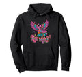 Roll It Winged Roller Skate Vibes Hoodie - Casual Everyday Wear Men Women - T-Shirt, Sweatshirt, Hoodie
