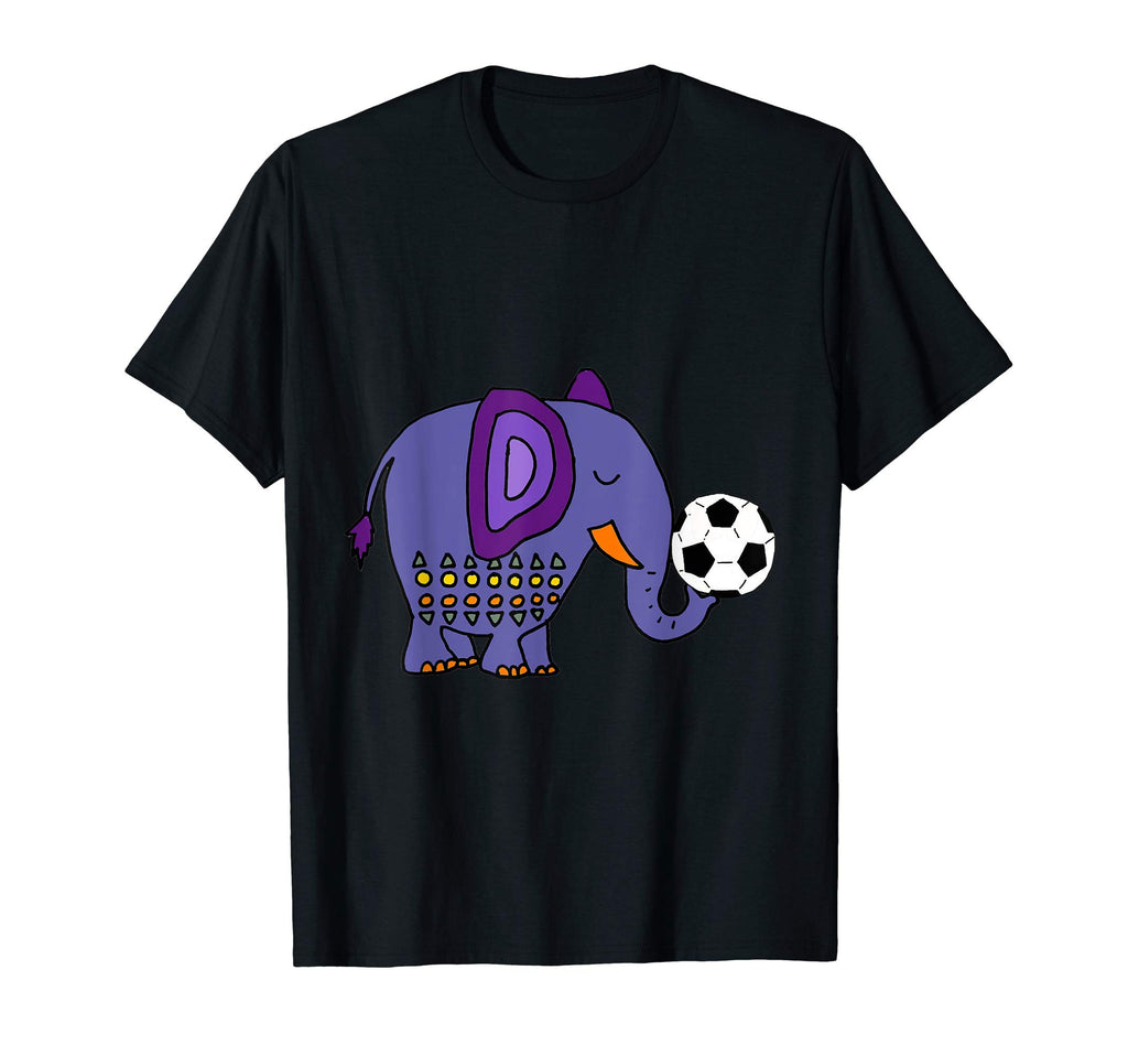 Smileteesanim Funny Blue Elephant Playing T-Shirt - Unique Graphic Unisex - T-Shirt, Sweatshirt, Hoodie