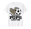 Senior Pops Class 2026 Soccer Leopard T-Shirt - Novelty Apparel for Adults - T-Shirt, Sweatshirt, Hoodie