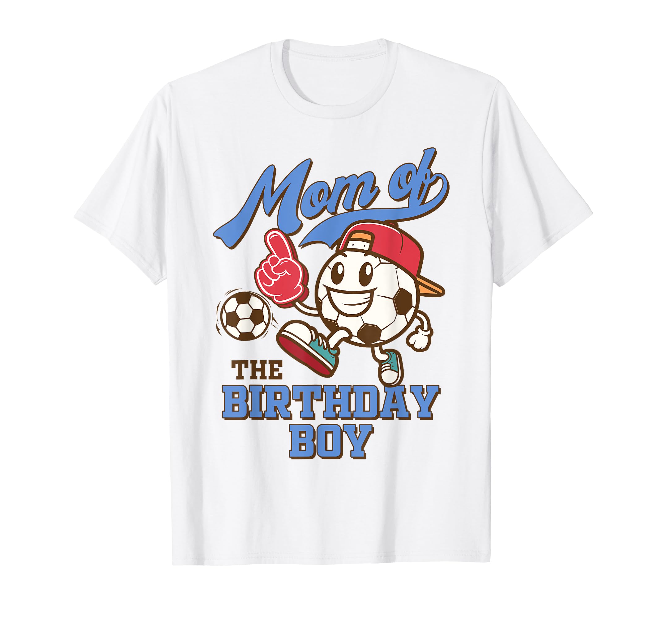 Soccer Mama Birthday Party Mom Son Mom T-Shirt - Graphic Print Unisex - T-Shirt, Sweatshirt, Hoodie