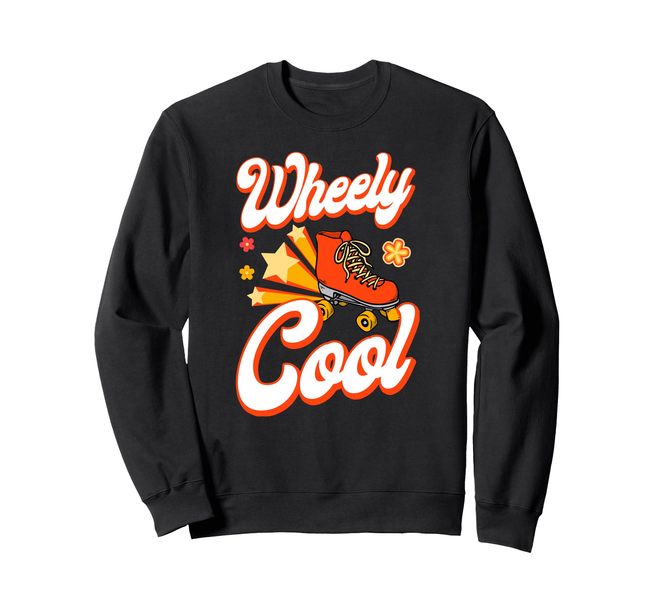 Roller Skating Skate 1970S Sweatshirt - Graphic Print for Adults - T-Shirt, Sweatshirt, Hoodie