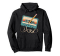 Cassette 80S 90S Party Mixtape Tape Hoodie - Custom Art Print Unisex - T-Shirt, Sweatshirt, Hoodie