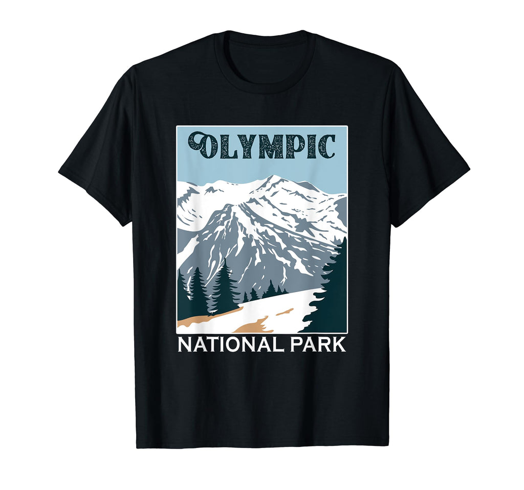 Olympic National Park Mountain Camping T-Shirt - Unique Graphic Unisex - T-Shirt, Sweatshirt, Hoodie