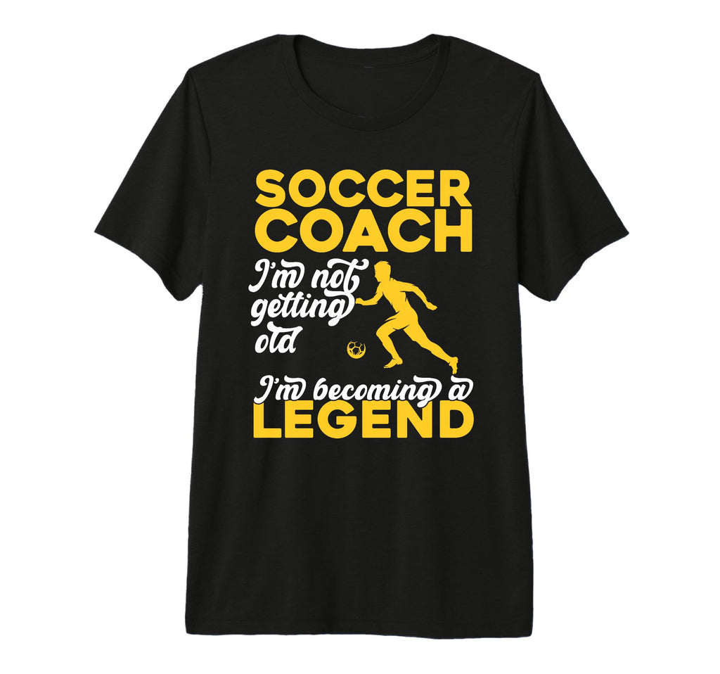 Mens Soccer Coaching Training Trainer T-Shirt - Minimalist Print Men Women - T-Shirt, Sweatshirt, Hoodie