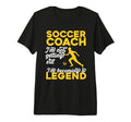Mens Soccer Coaching Training Trainer T-Shirt - Minimalist Print Men Women - T-Shirt, Sweatshirt, Hoodie