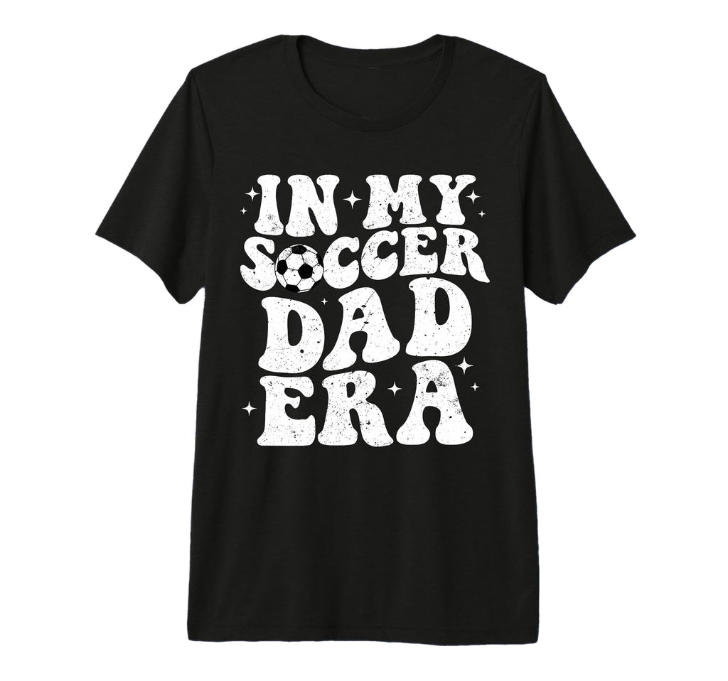 Groovy My Soccer Dad Era Fathers Day T-Shirt - Custom Art Print for Adults - T-Shirt, Sweatshirt, Hoodie
