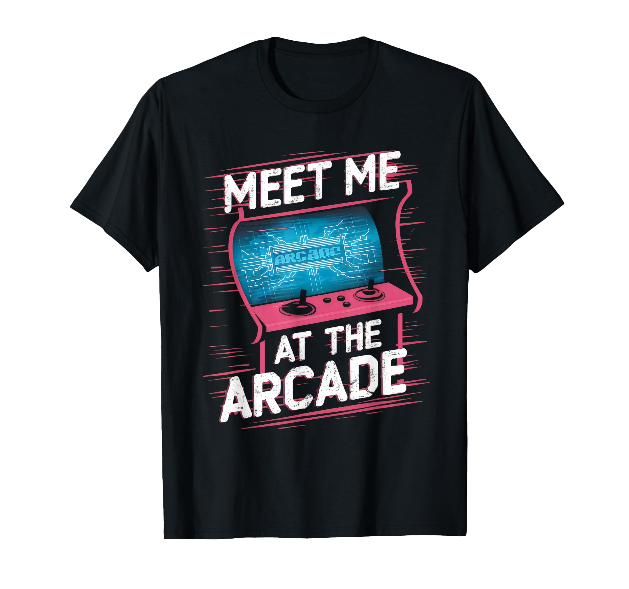 Gamer Love 80S 90S Meet Me Arcade T-Shirt - Aesthetic Graphic Unisex - T-Shirt, Sweatshirt, Hoodie