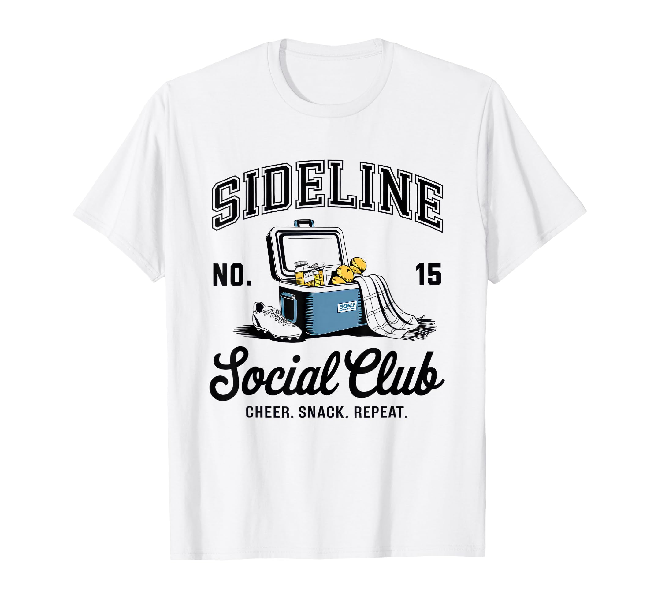 Sideline Social Club Soccer Mom T-Shirt - Aesthetic Graphic for Adults - T-Shirt, Sweatshirt, Hoodie