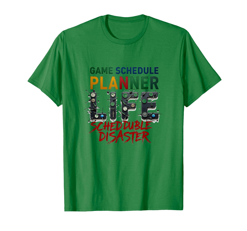Soccer Mom Life Game Planner T-Shirt - Fun Novelty Design Men Women - T-Shirt, Sweatshirt, Hoodie