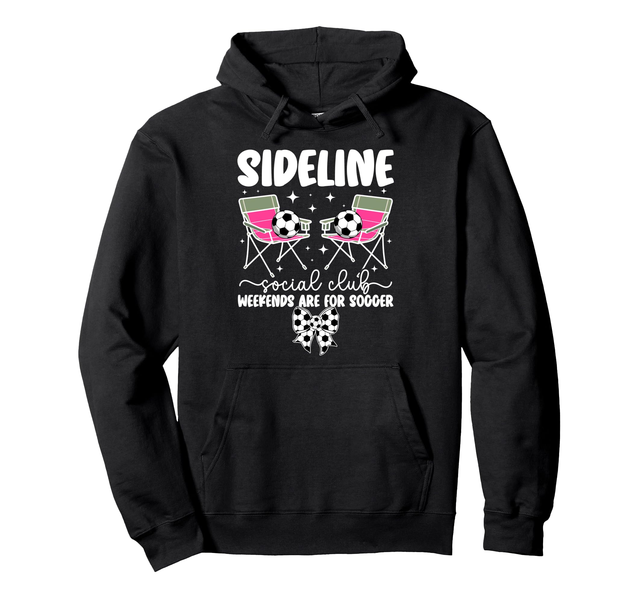 Weekends Are Soccer Mom Soccer Player Hoodie - Graphic Print for Adults - T-Shirt, Sweatshirt, Hoodie
