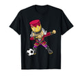 Nutcracker Dabbing Soccer Player Team T-Shirt - Graphic Print for Adults - T-Shirt, Sweatshirt, Hoodie