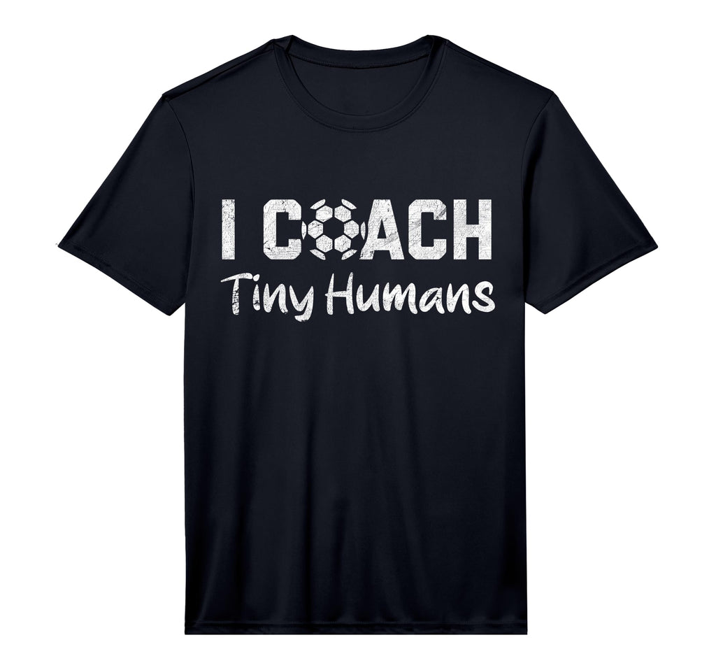 Mens I Coach Tiny Humans Soccer Funny T-Shirt - Minimalist Print Men Women - T-Shirt, Sweatshirt, Hoodie