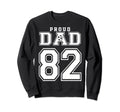 Number 82 Custom Proud Soccer Sweatshirt - Streetwear Style Men Women - T-Shirt, Sweatshirt, Hoodie