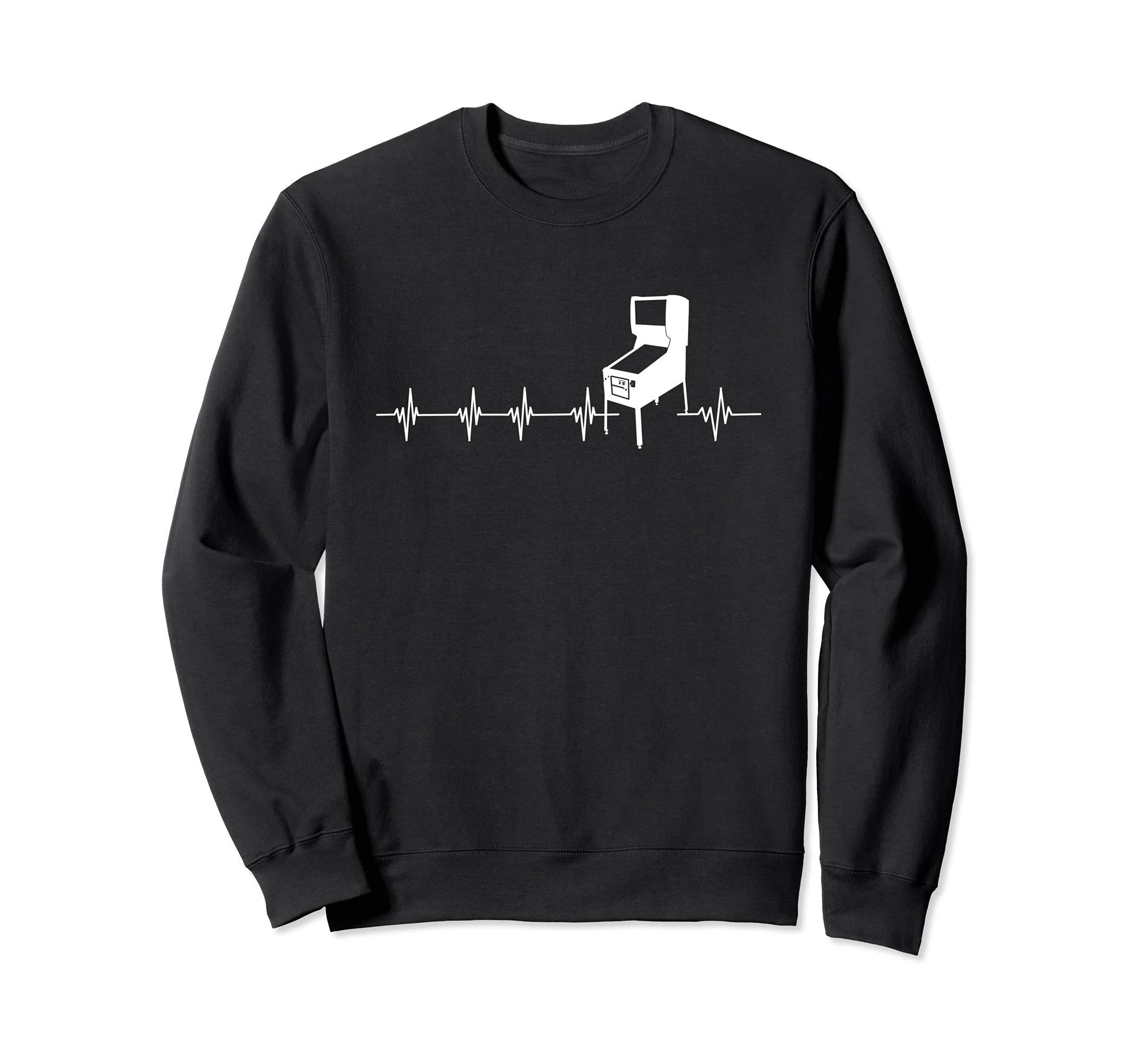 Funny Pinball Machine Game Sweatshirt - Fun Novelty Design Men Women - T-Shirt, Sweatshirt, Hoodie