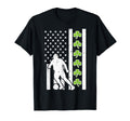 Us Flag Shamrock Soccer Football St T-Shirt - Trendy Graphic Men Women - T-Shirt, Sweatshirt, Hoodie