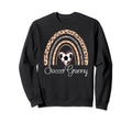 Soccer Granny Boho Rainbow Funny Sweatshirt - Casual Everyday Wear Unisex - T-Shirt, Sweatshirt, Hoodie