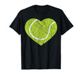 Tennis Heart Gift Player Valentines Day T-Shirt - Unique Graphic Unisex - T-Shirt, Sweatshirt, Hoodie