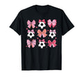 Soccer Coquette Bow Soccer Mom T-Shirt - Fun Novelty Design Men Women - T-Shirt, Sweatshirt, Hoodie
