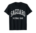Saguaro National Park 70S College T-Shirt - Minimalist Print for Adults - T-Shirt, Sweatshirt, Hoodie