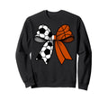 Soccer Basketball Coquette Bow Sweatshirt - Aesthetic Graphic Men Women - T-Shirt, Sweatshirt, Hoodie