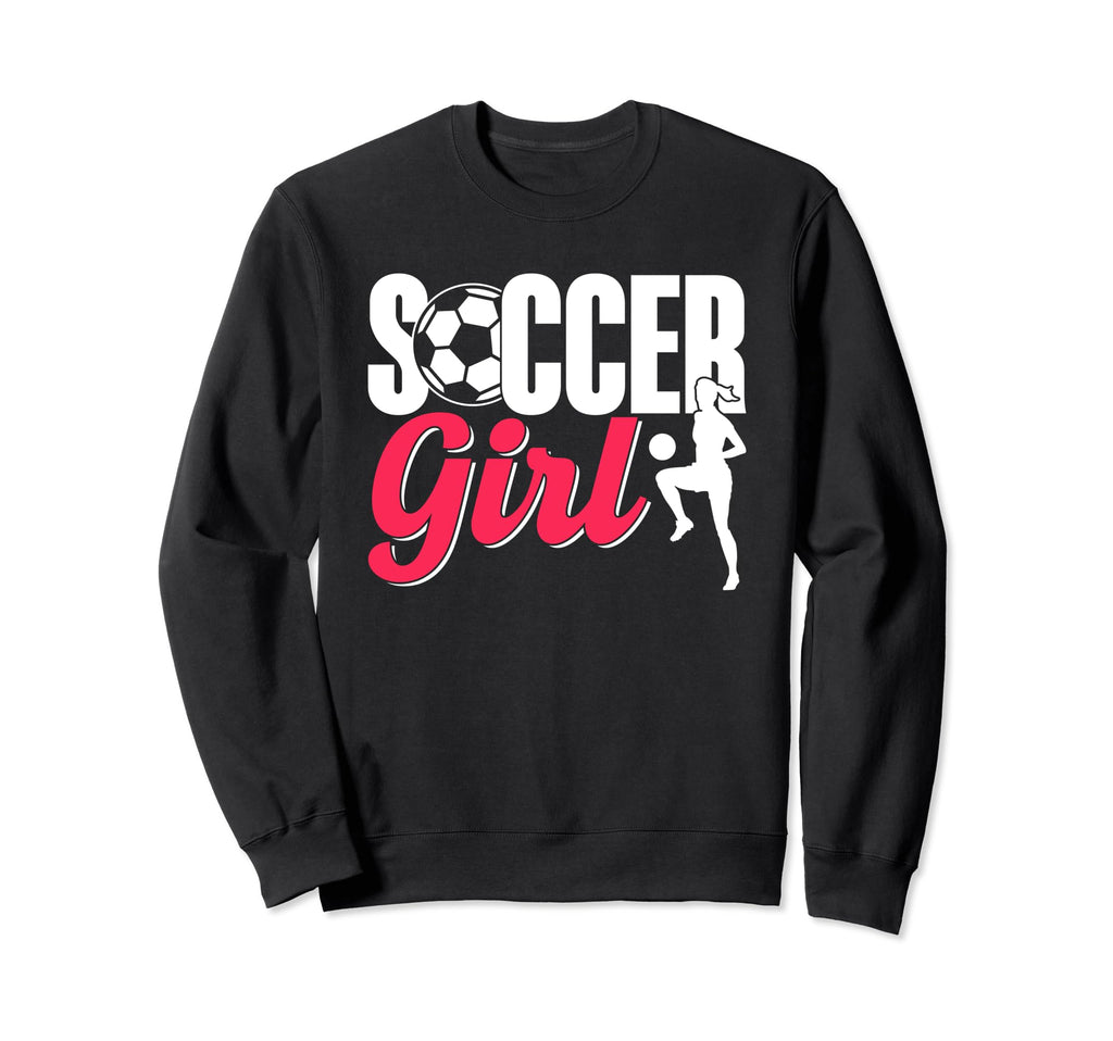 Soccer Team Player Womens Soccer Sweatshirt - Minimalist Print for Adults - T-Shirt, Sweatshirt, Hoodie