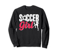 Soccer Team Player Womens Soccer Sweatshirt - Minimalist Print for Adults - T-Shirt, Sweatshirt, Hoodie