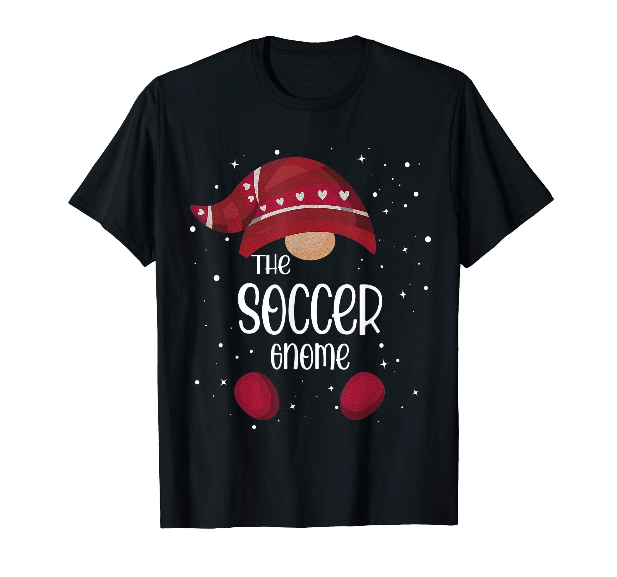 Soccer Gnome Matching Family Pajamas T-Shirt - Unique Graphic Men Women - T-Shirt, Sweatshirt, Hoodie