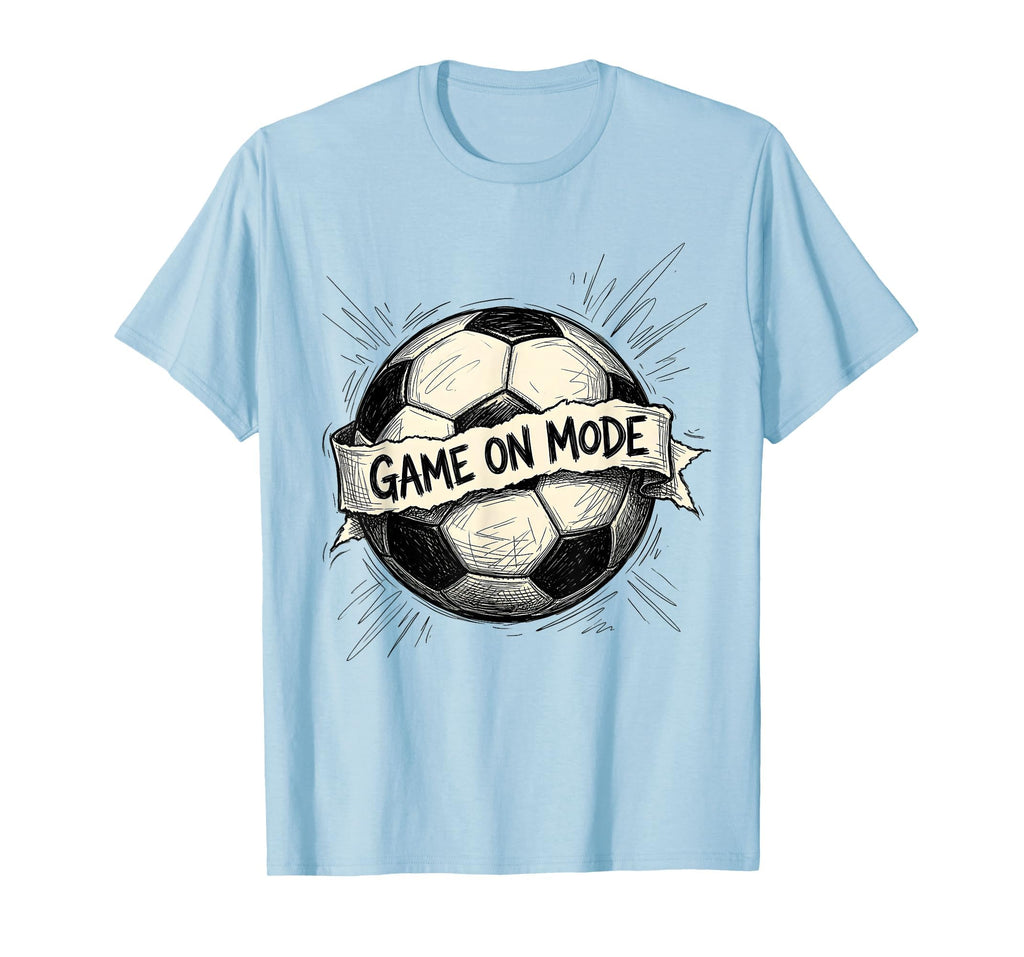 Game Mode Soccer T-Shirt - Custom Art Print Unisex - T-Shirt, Sweatshirt, Hoodie