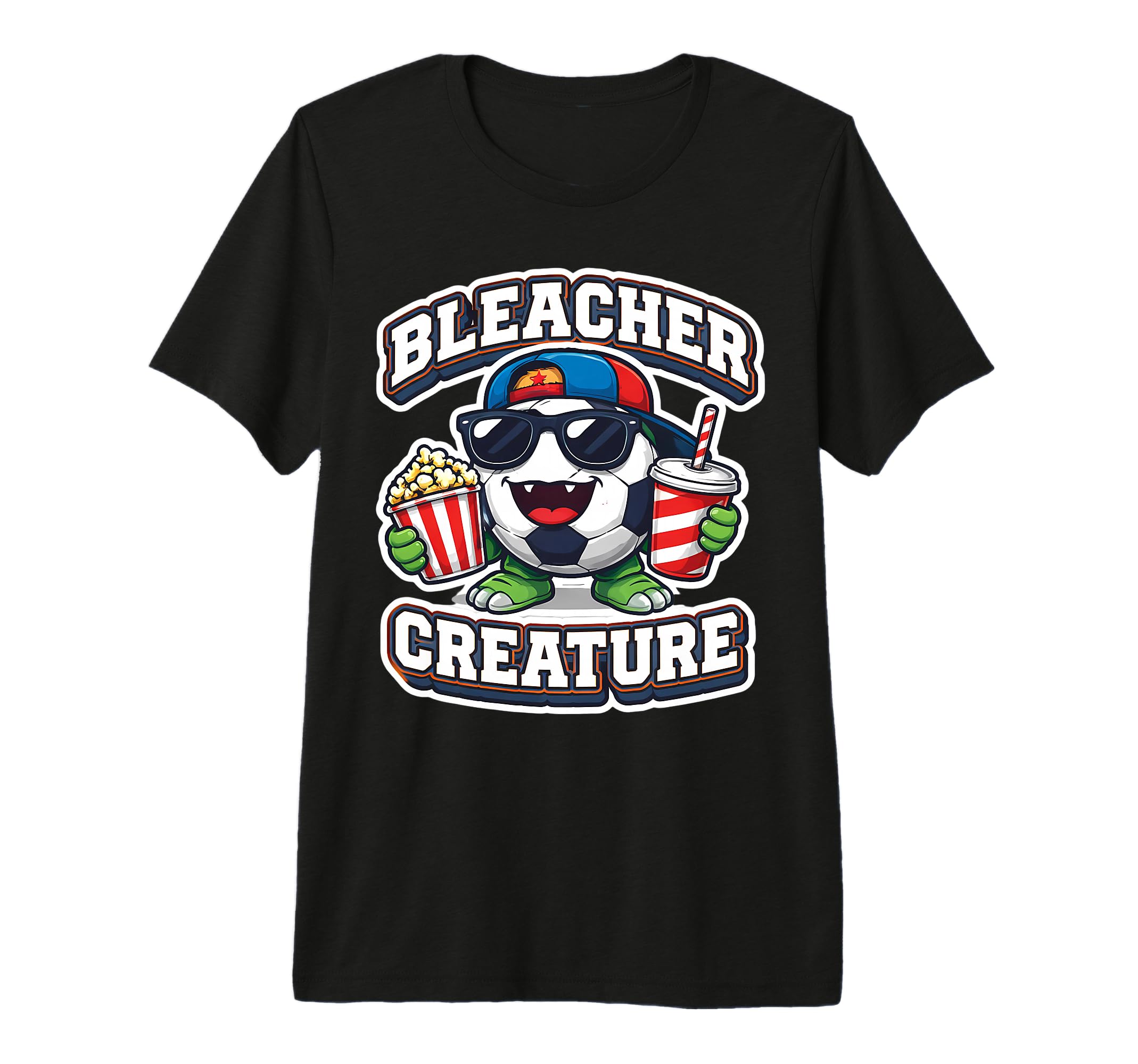 Bleacher Creature Soccer Fan T-Shirt - Streetwear Style Men Women - T-Shirt, Sweatshirt, Hoodie