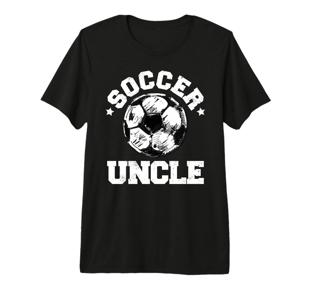 Mens Soccer Uncle Soccer Ball T-Shirt - Custom Art Print Men Women - T-Shirt, Sweatshirt, Hoodie